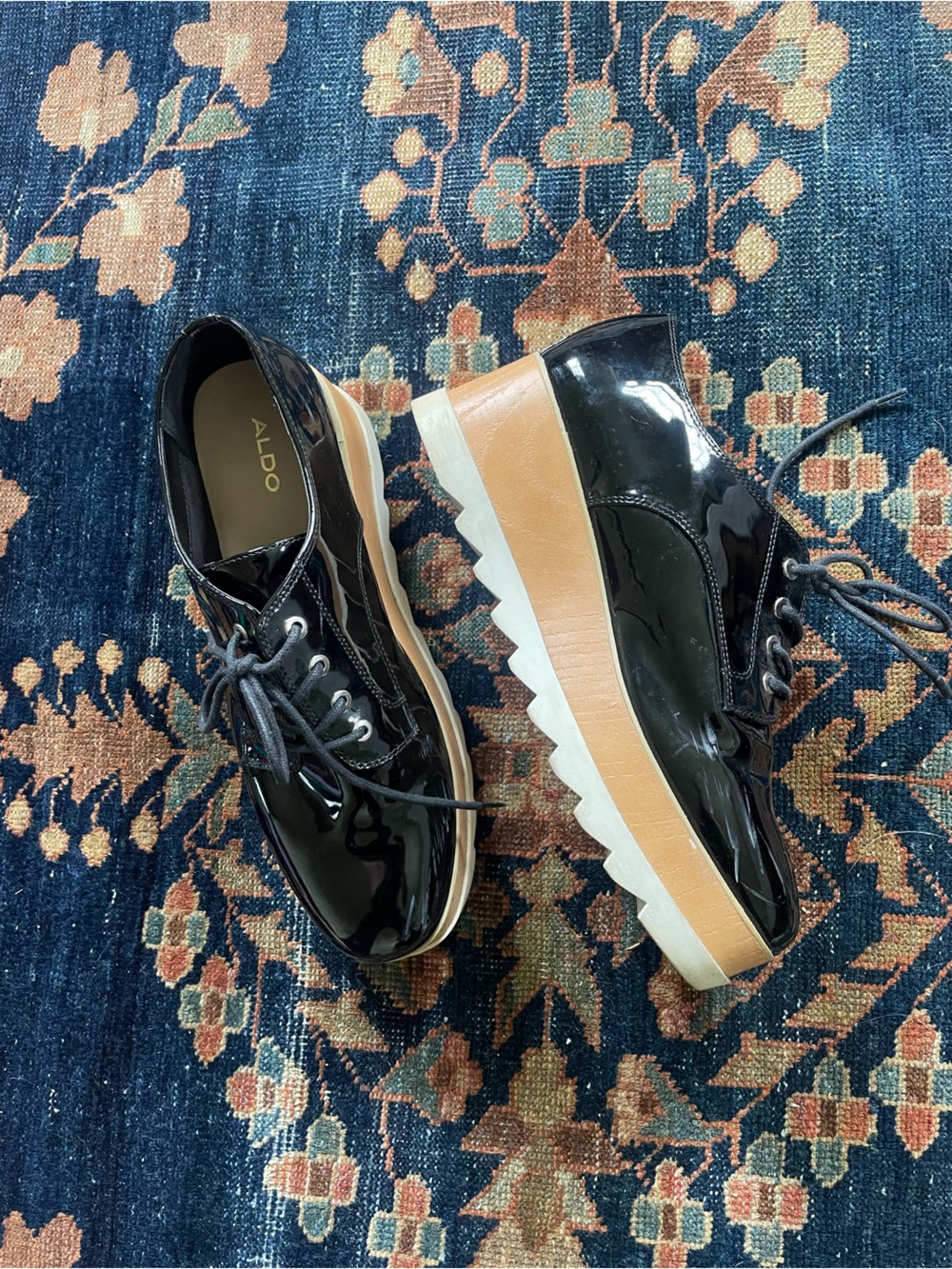Platform Patent Leather Loafer - Picture 4 of 4